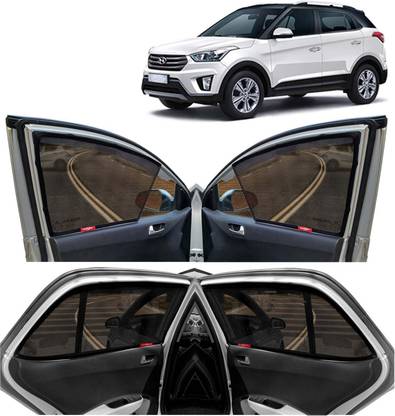 Kingsway Side Window, Rear Window Sun Shade For Hyundai Creta