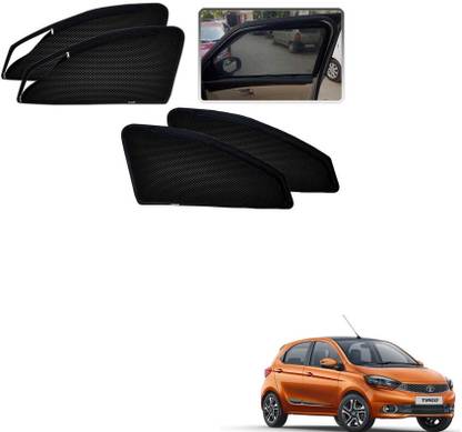 HUB HUNT Side Window, Rear Window Sun Shade For Tata Tiago