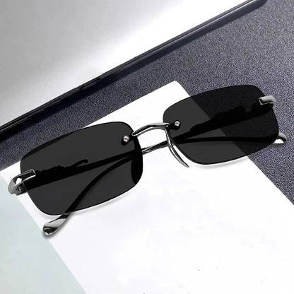 V Unique Rectangular Sunglasses