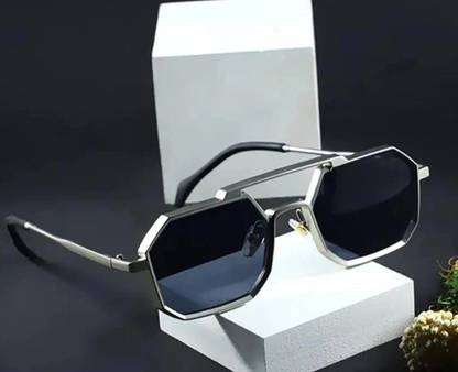 Zienz Retro Square, Over-sized, Clubmaster Sunglasses