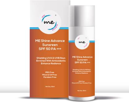MOD ESTHETE ME Sunscreen - SPF 50 PA+++ SHINE ADVANCE Sunscreen| Broad Spectrum SPF | Matte Finish | All Skin Types