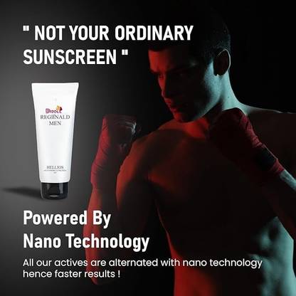 DRIDDLE Sunscreen - SPF 50++++ PA++++ 0.1 regiinald Men Sunscreen - SPF 50 PA++++ Brightening & Moisturising Sunscreen