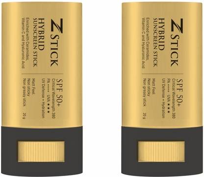 Z Stick Sunscreen - SPF 50 PA++++ Sunscreen Stick pack of 2