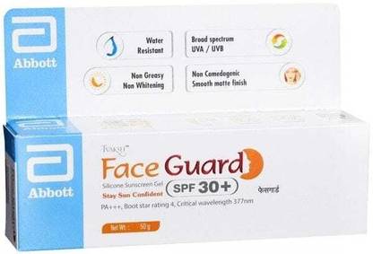ZENISK Sunscreen - SPF 30 PA+++ FACE GUARD SPF 30+ 50GM