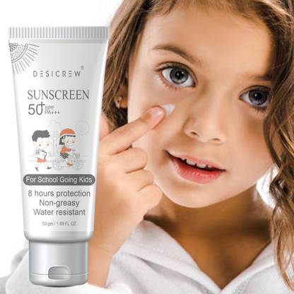 Desi Crew Sunscreen - SPF 50 PA+++ Sunscreen Broad Spectrum For UVA & UVB Protection