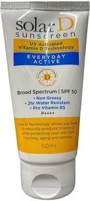 Solar D Sunscreen - SPF 50 PA++++ Sunscreen