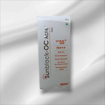 SUN BLOCK Sunscreen - SPF 50 PA+++ OC 45 OIL CONTROL Matte Gel