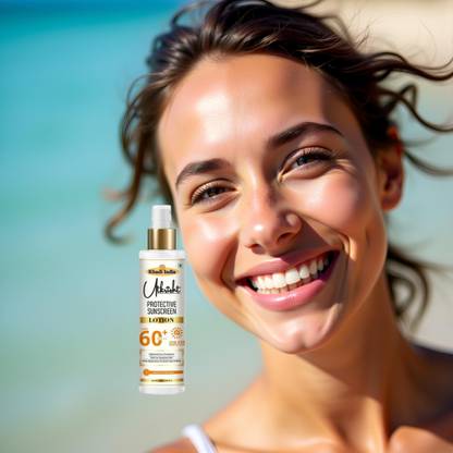 Utkrisht Sunscreen - SPF 60+ PA+++ Khadi Herbal SPF 60 Lotion for Skin Radiance and Tone