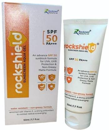RockShield Sunscreen - SPF 50 PA+++ SunscreenAquagel