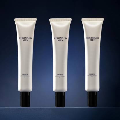 Reginald Men Sunscreen - SPF 50+ PA++++ Brightening & Moisturising Sunscreen, SPF 50 PA++++ with 9 Actives , Pack of 3