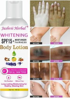 jashvii herbal Sunscreen - SPF 50 PA++ SPF15+ Skin Lighten Brightening Whitening Sun screen Lotion On Body Lotion Cream