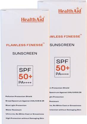 HealthAid Sunscreen - SPF 50+ PA++++ Flawless Finesse Sunscreen