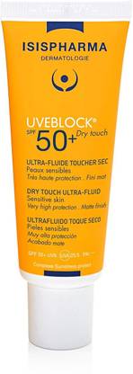 Isis Pharma Sunscreen - SPF 50+ PA++++ UVE Block Dry Touch Ultra-Fluid