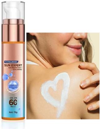 GABBU Sunscreen - SPF 60 PA++++ Sunscreen - SPF 50 PA++++ Water based Hydrating Sunscreen