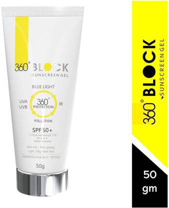360 Block Sunscreen - SPF 50 PA+++ Sunscreen Gel