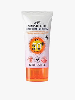 Boots Sunscreen - SPF 50 PA++++ SUN PROTECTION BRIGHTENING FACE SERUM SPF 50+ PA++++