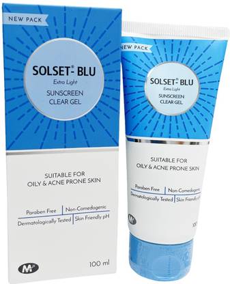 SOLSET Sunscreen - SPF 50 XTRA LIGHT SUNSCREEN GEL