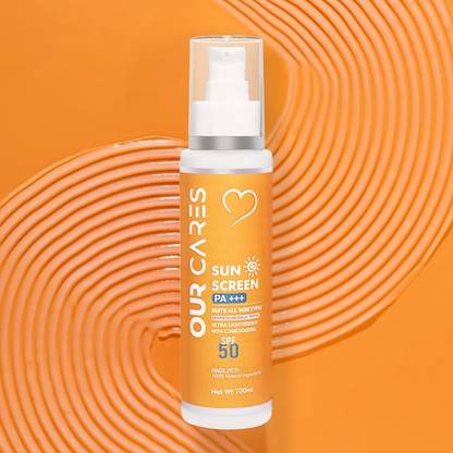 Ourcares Sunscreen - SPF 50 PA++++ Sunscreen Ultra Soothing Face Lotion, SPF 50+ |Ultra Protective Lotion