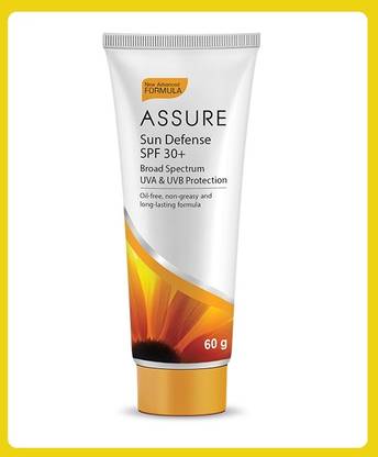 ASSURE Sunscreen - SPF 50 PA++ SUN DEFENSE SPF 30+ PACK OF 1
