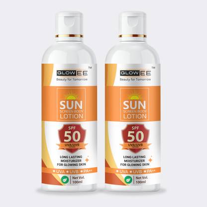 Glowee Sunscreen - SPF 50 PA++ Light and Non Sticky Sun Expert Ultra Matte Lotion - SPF 50 PA+++