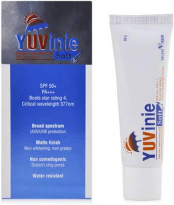 talent india Sunscreen - SPF 50 PA+++ Yuvinie Soft Silicone Sunscreen Gel