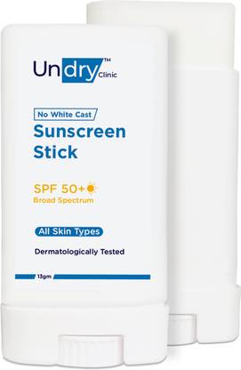 Undry Sunscreen - SPF 50 PA+++ Sunscreen Stick with Vit C; Dermatologically Tested Sunstick for all Skin Types