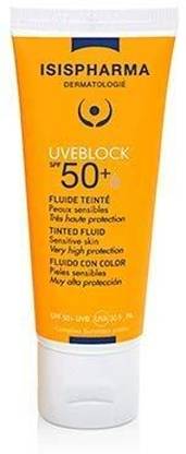 Isis Pharma Sunscreen - SPF 50+ PA++++ UVE Block Dry Touch Light Tinted Fluid