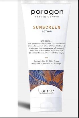 PARAGON Sunscreen - SPF 50 PA+++ sunscreen SPF 50 Oily , Sensitive, Dry or Acne Prone Skin , Paraben Free