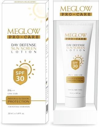 meglow Sunscreen - SPF 50 PA+ Me glow Sunscreen