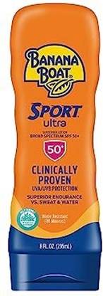 Banana Boat Sunscreen - SPF 50 Sunscreen Sport Performance Sun Care Sunscreen Lotion
