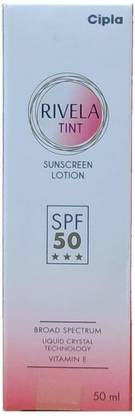 Rivela Sunscreen - SPF 50 PA+++ Sunscreen Lotion