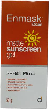 ENMASK Sunscreen - SPF 50 PA+++ SOFT MATTE SINSCREEN GEL