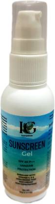 IVORYGLOW Sunscreen - SPF 50 PA++ sunscreen gel SPF 50 PA++ with UVA/UVB protection