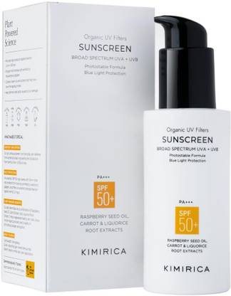 KIMIRICA Everyday Vegan Sunscreen Lotion with Carrot Extract-Broad Spectrum Spf 50 Pa+++