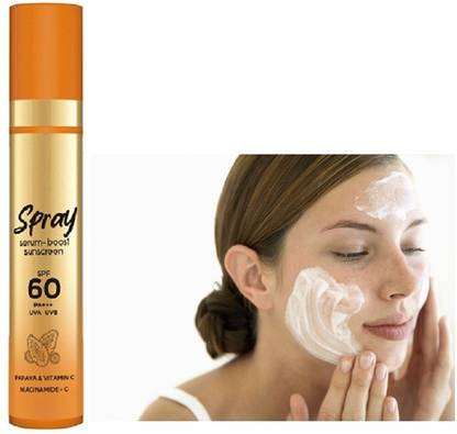 FLORERO Sunscreen - SPF 60 PA+++ Hydrating & 8-Hour Long-Lasting sunscreen