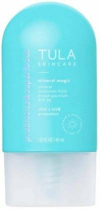 Tula Skincare Sunscreen - SPF 50 Mineral Magic Oil-Free Mineral Sunscreen Fluid Broad Spectrum SPF 30