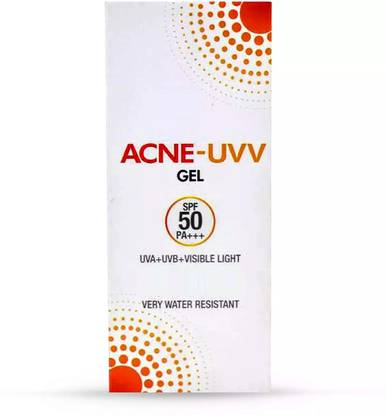 Acne Sunscreen - SPF 50+ PA+++ UVV UVA+UVB Sunscreen Gel
