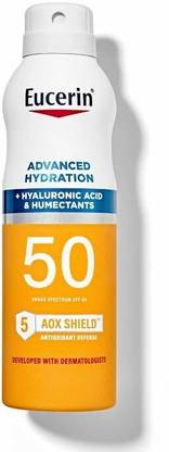Eucerin Sunscreen - SPF 50 Advanced Hydration Sunscreen Spray - SPF 50