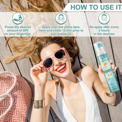 METAVERSE Sunscreen - SPF Spf 50+ PA+++ SPF 50 Sun Refresh Gel SPF 50 Provides refreshing relief for sun-stressed skin.