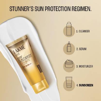 Lakmé Sunscreen - SPF 30 PA+ PA++ 9 To 5 Sun Expert Super Matte