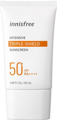 innisfree Sunscreen - SPF 50 PA++++ Intensive Triple-Shield Sunscreen SPF50+ PA++++