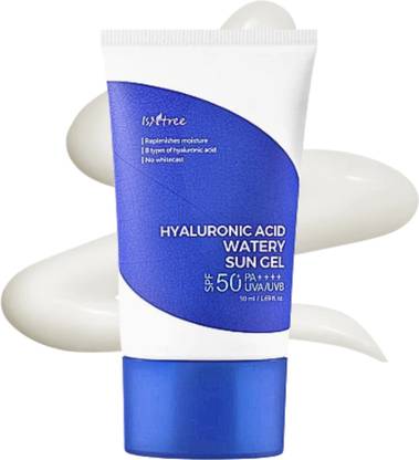 Isntree Sunscreen - SPF 50+ PA++++ Ultra-Light Hyaluronic Acid Sun Gel SPF50+ | For Hydration & UV Defense