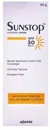 SUNSTOP Sunscreen - SPF 50 PA+++ Solar Smart Lotion