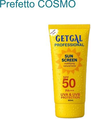 Prefetto COSMO Sunscreen - SPF 50 PA+++ Quick Dry Sunscreen SPF 50 PA++++ for UV + HEV Protection