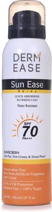 DERMEASE Sunscreen - SPF 70 PA+++ SUN EASE AEROSOL SPRAY