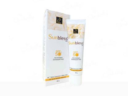 sunbless Sunscreen - SPF 50 PA+ SPF 50+ PA+++ Silicon Sunscreen Gel