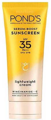 POND's Sunscreen - SPF 50 PA+++ SUNSCREEN-SPF 35 PA+++ SERUM BOOST SUNSCREEN CREAM 50G