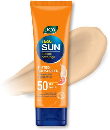 Joy Sunscreen - SPF SPF 50 PA+++ Tinted Mattifying Sunscreen with Natural Tone