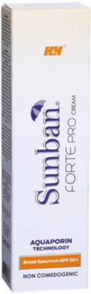 sunban Sunscreen - SPF 50+ PA+++ Forte Pro Cream