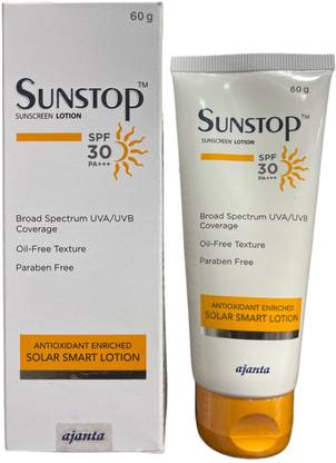 SUNSTOP Sunscreen - SPF 30 PA+++ SPF 30 PA+++ SUNSCREEN LOTION